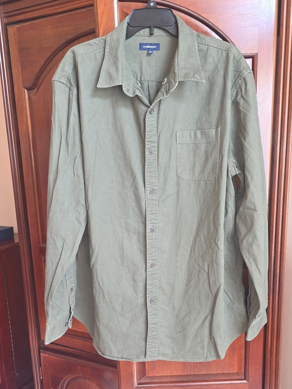 croft & barrow Cotton Button-Down Shirt XL